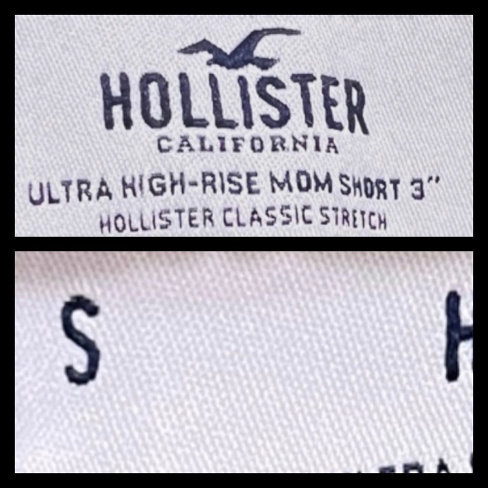 Hollister California Ultra High-Rise Mom Short Stretch Camo 3”  Women’s Size S - Picture 7 of 11